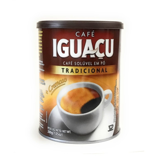 巴西 Cafe Iguacu Tradicional 伊瓜蘇 頂級冷凍顆粒即溶咖啡 200g 黑咖啡＊db小舖＊