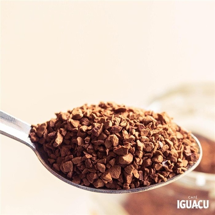 巴西 Cafe Iguacu 伊瓜蘇 頂級冷凍顆粒即溶咖啡 200g Tradicional 黑咖啡 研磨細粉-細節圖2