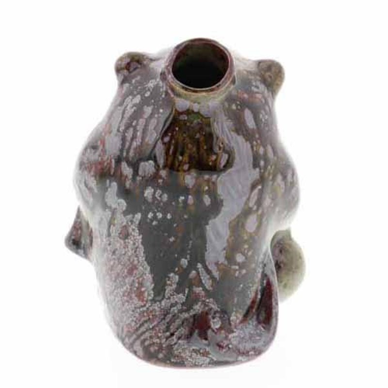 日本製 美濃燒 福狸清酒杯壺組/陶瓷酒杯組/陶瓷酒壺組/酒器 禮盒裝＊db小舖＊-細節圖3