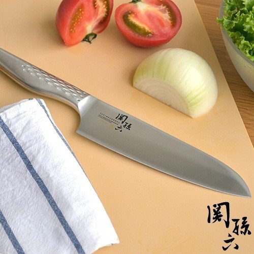 日本製 KAI 貝印 關孫六匠創 三德刀 16.5cm 不銹鋼刀 菜刀＊db小舖＊-細節圖2