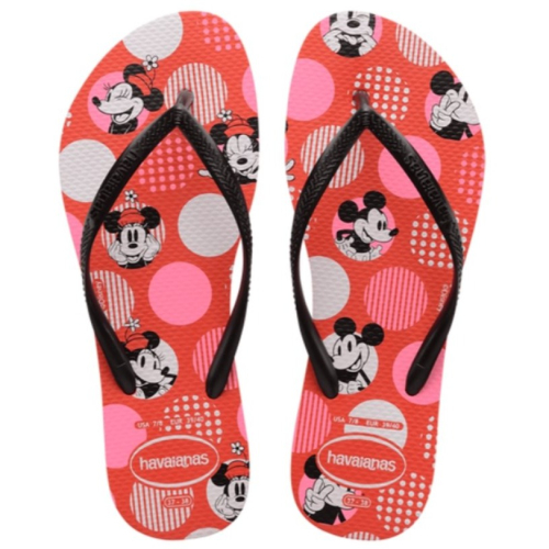 havaianas 哈瓦士 巴西人字拖 女款 Slim disney 紅米奇 涼鞋 拖鞋 夾腳拖 海灘鞋＊db小舖＊