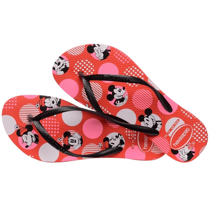 havaianas 哈瓦士 巴西人字拖 女款 Slim disney 紅米奇 涼鞋 拖鞋 夾腳拖 海灘鞋＊db小舖＊-細節圖2