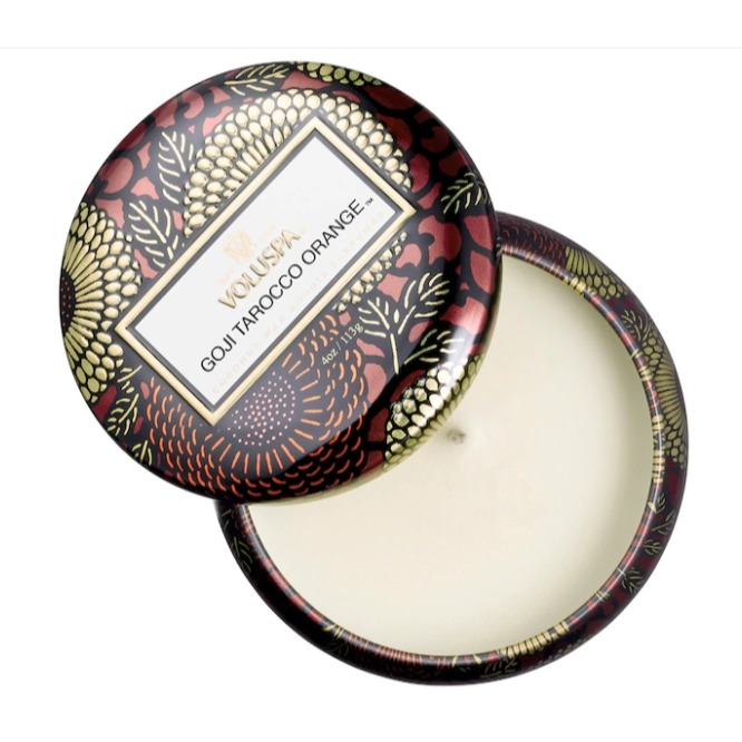 美國 VOLUSPA 香氛蠟燭-枸杞紅橙 4oz 日式庭園 居家香氛＊db小舖＊-細節圖3