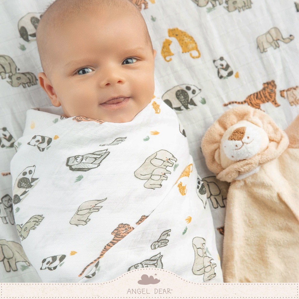 美國 ANGEL DEAR 嬰兒安撫巾(小獅) 命定小被被＊恩恩選物＊-細節圖3