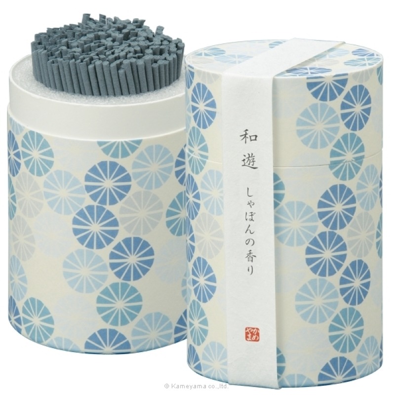日本製 和遊聯名老舖 線香-薰衣草/桂花/白梅/向日葵/梔子花/皂香 薰香 筒型箱裝＊恩恩選物＊-規格圖7
