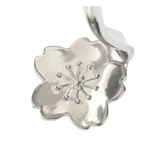 日本製 櫻花造型L型不鏽鋼燒酒攪拌棒 搗碎器 和田株式會社＊db小舖＊-細節圖3