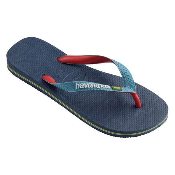 havaianas 哈瓦士 巴西人字拖 男款 Brasil mix 湖水藍紅帶 涼鞋 拖鞋 夾腳拖 海灘鞋＊db小舖＊-細節圖3