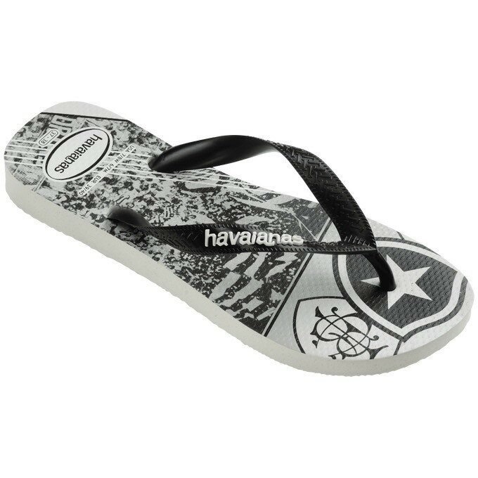 havaianas 哈瓦士 巴西人字拖 男款 Top Times Botafogo 白博塔弗戈足球 夾腳拖＊db小舖＊-細節圖3