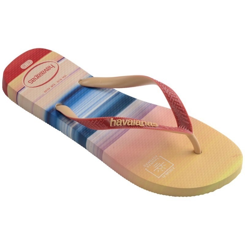 havaianas 哈瓦士 巴西人字拖 男款 Top surf sessi 橘紅 涼鞋 拖鞋 夾腳拖＊db小舖＊-細節圖4