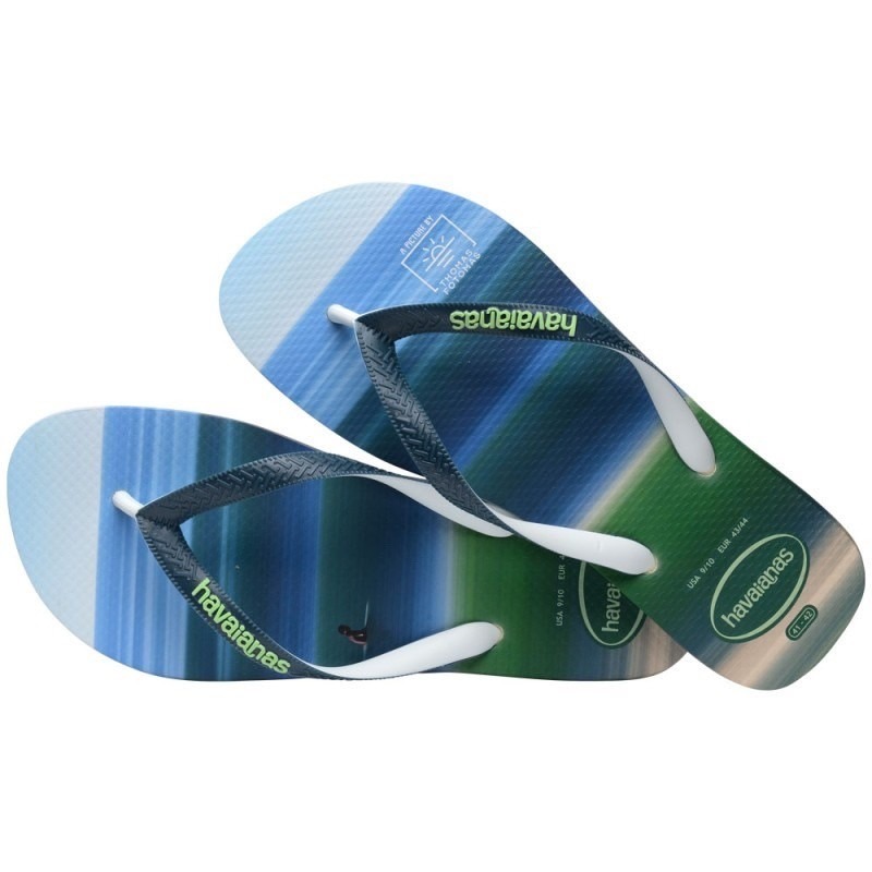 havaianas 哈瓦士 巴西人字拖 男款 Top surf sessi 太平洋藍 涼鞋 夾腳拖 海灘鞋＊db小舖＊-細節圖2