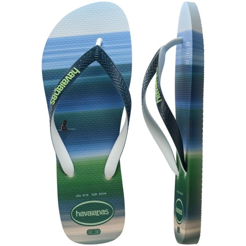 havaianas 哈瓦士 巴西人字拖 男款 Top surf sessi 太平洋藍 涼鞋 夾腳拖 海灘鞋＊db小舖＊-細節圖3