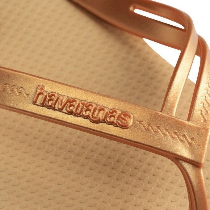 havaianas 哈瓦士 巴西人字拖 女款 Elegance 金 涼鞋 拖鞋 夾腳拖 海灘鞋＊db小舖＊-細節圖6