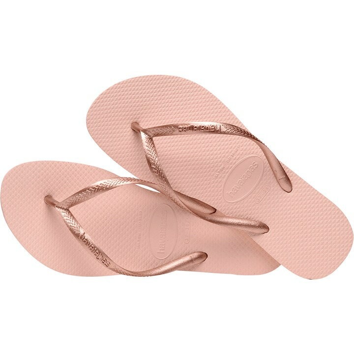 havaianas 哈瓦士 巴西人字拖 女款 Slim 粉 涼鞋 拖鞋 夾腳拖 海灘鞋＊db小舖＊-細節圖2