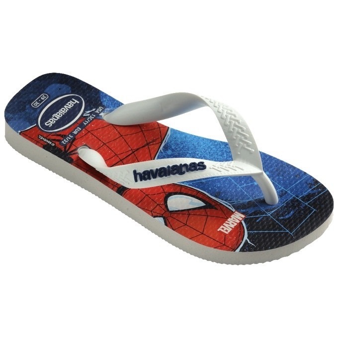 havaianas 哈瓦士 巴西人字拖 兒童款 Top Marvel II 蜘蛛人 涼鞋 拖鞋 夾腳拖 海灘鞋-細節圖4