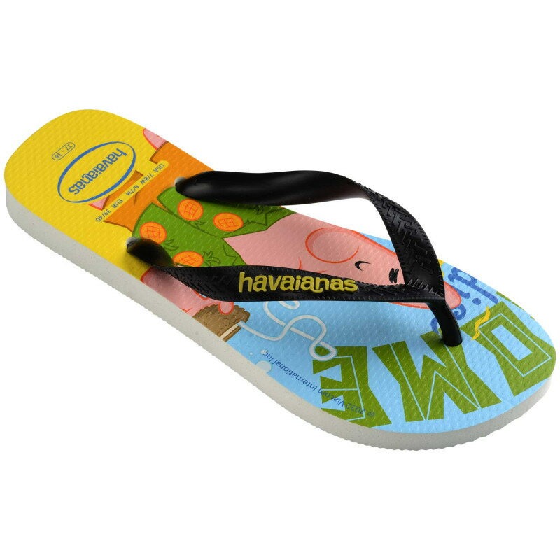 havaianas 哈瓦士 巴西人字拖 兒童款 Spongebob 海綿寶寶 涼鞋 拖鞋 夾腳拖 海灘鞋＊db小舖＊-細節圖3