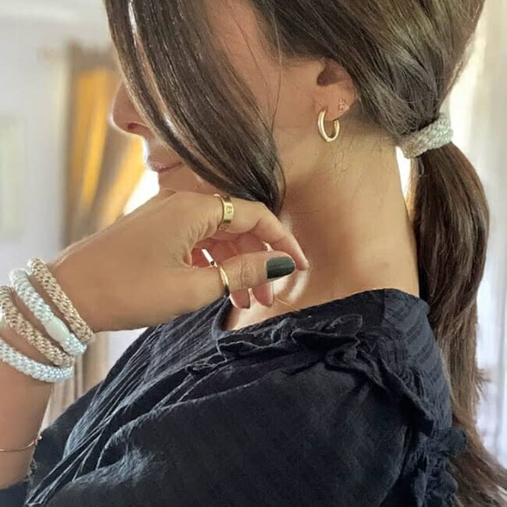 美國 彈力髮圈-Sage Canyon 粗款髮圈 分裝5入/桶裝15入 不咬髮 名牌髮圈＊db小舖＊-細節圖4