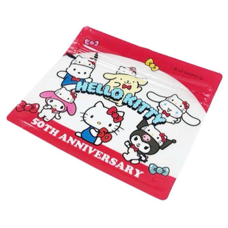 日本 Sanrio 三麗鷗 50周年紀念 A7夾鏈袋 密封袋 收納袋 整理袋＊db小舖＊-細節圖4