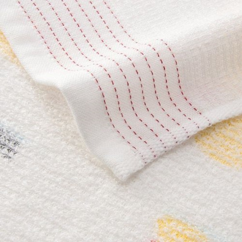 日本製 Kontex 今治浴巾-黃色小鴨 58×120cm 純棉浴巾 大毛巾＊db小舖＊-細節圖4