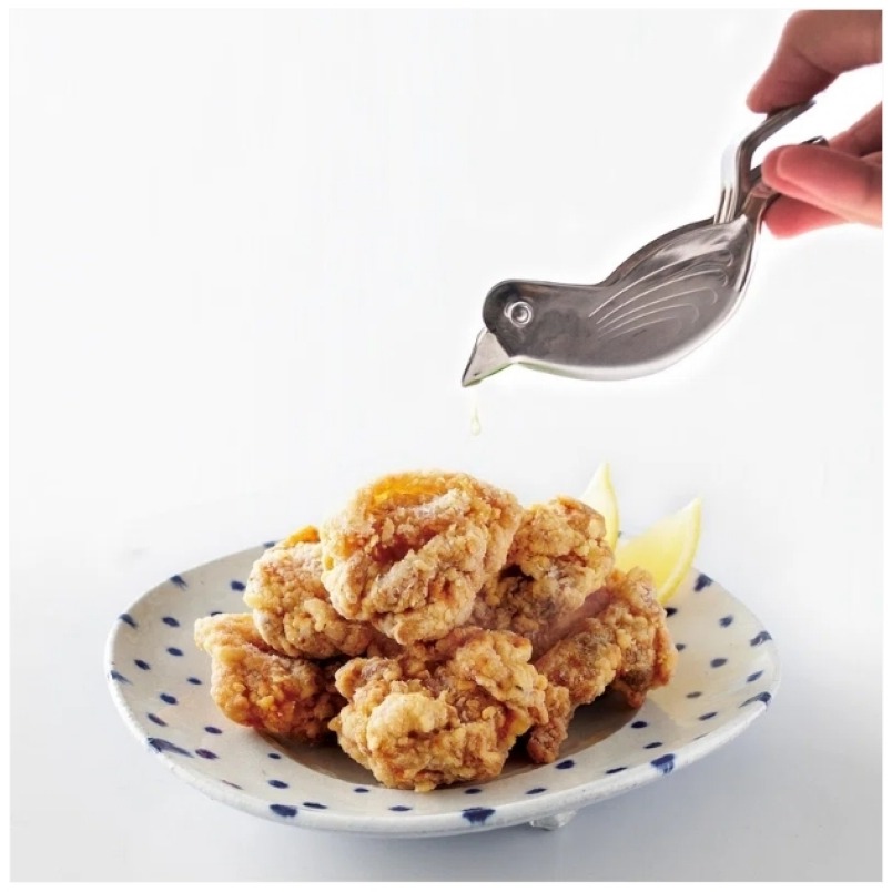 日本 小鳥造型 不鏽鋼 榨汁器 手動榨汁機 取汁器＊db小舖＊-細節圖5