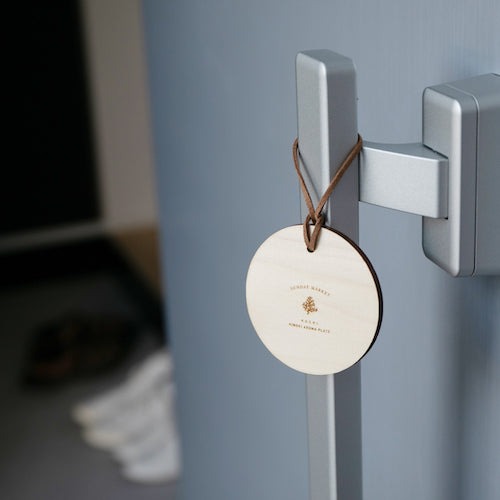 日本製 SUNDAY MARKET 高知 土佐檜木香薰盤 擴香木 擴香板 擴香盤＊恩恩選物＊-細節圖2