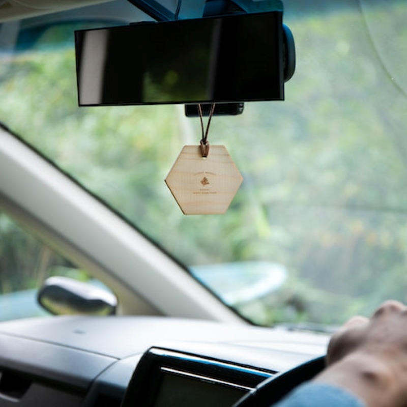 日本製 SUNDAY MARKET 高知 土佐檜木香薰盤 擴香木 擴香板 擴香盤＊恩恩選物＊-細節圖3