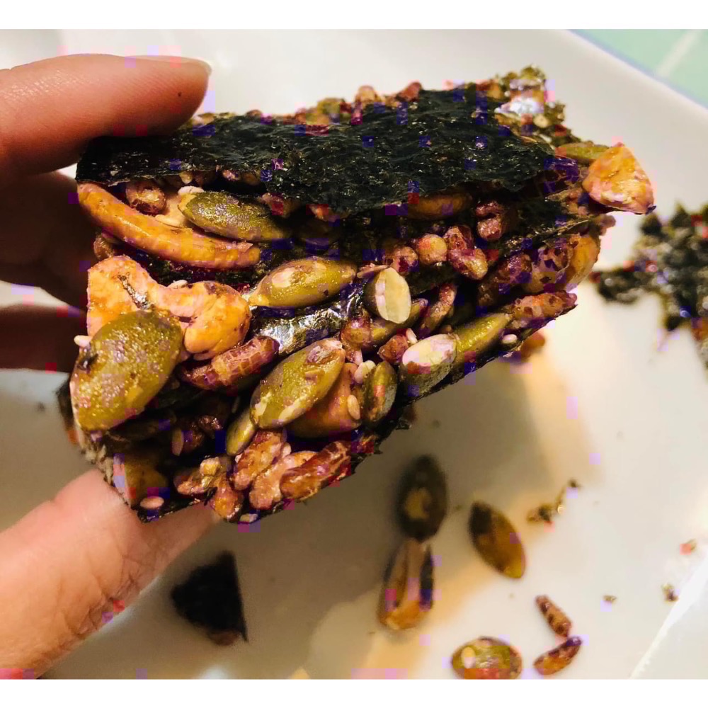 現貨越南養生海苔堅果餅250g（下單10包送1包）-細節圖6