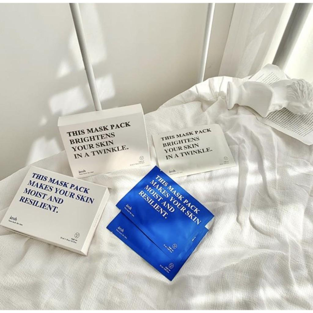 闆娘激推👍現貨 😘 網紅大推的面膜👍 韓國 新品 AROH 🌿 草本積雪草面膜 積雪草 保濕 抗痘 面膜-細節圖5