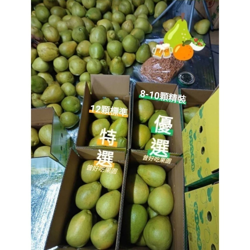 2025年 完售🍐 #鶴岡文旦 #一箱10斤12-14顆  #文旦禮盒 35-44年 #老欉文旦 #柚子 #曾好吃果園-規格圖10