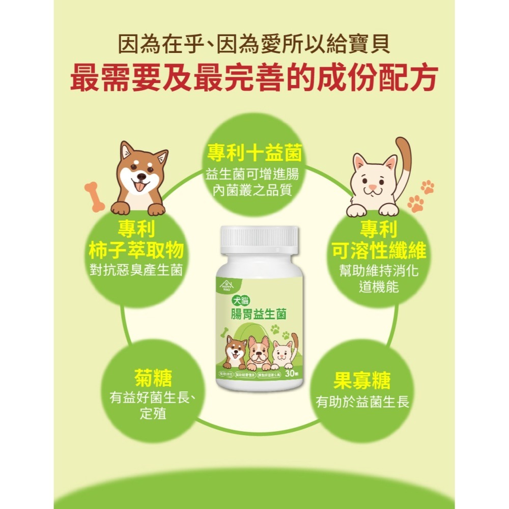 【HAPPY MAO】腸胃益生菌(30顆/罐)-細節圖5