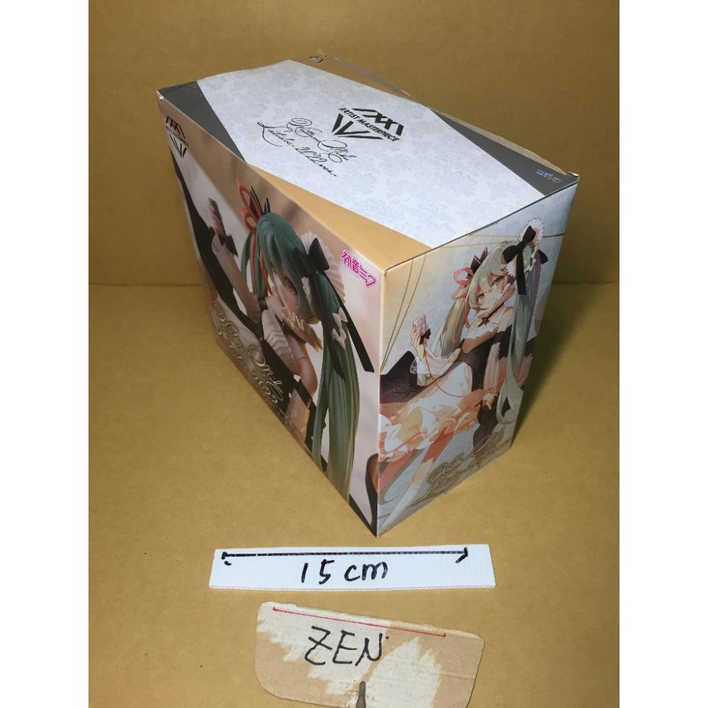 日版 AMP 初音未來 初音 LATIDOS 2022正版 公仔 景品 TAITO-細節圖2