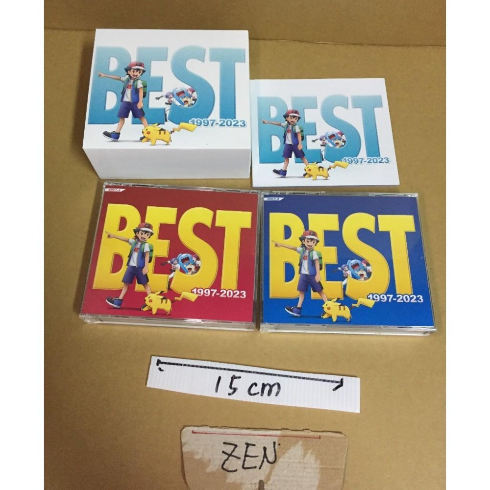 【二手】 寶可夢 神奇寶貝 BEST OF BEST OF BEST 通常盤 1997-2022 主題曲 CD-細節圖3