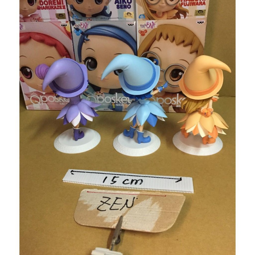 【拆擺】 日版 金證 Qposket 小魔女 DOREMI 飛鳥桃子 瀨川音符 小愛 羽月 B款 正版 公仔 景品-細節圖3