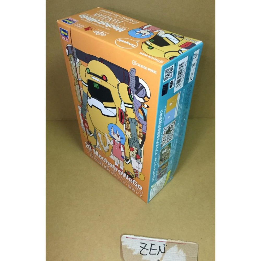 長谷川 模型  綾波零 1/20 WEGO x 福音戰士 零號機 0號機 MECHATROWEGO 正版-細節圖3