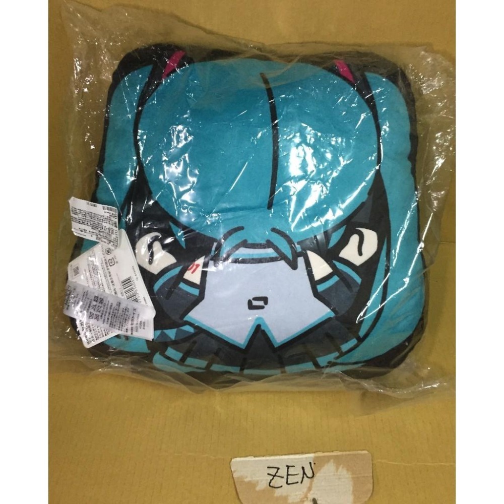 代理版  SEGA TOYS 初音未來  2D玩偶 抱枕 娃娃-細節圖2