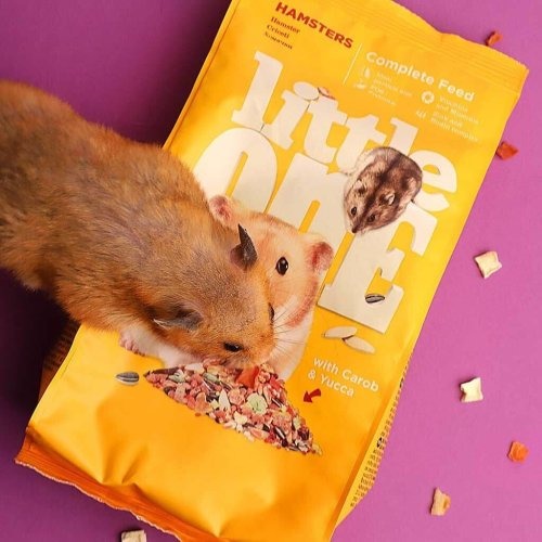 【LittleOne】倉鼠飼料 400g/900g 鼠飼料 小鼠飼料 倉鼠 黃金鼠 倉鼠主食-細節圖2