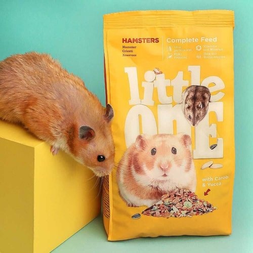 【LittleOne】倉鼠飼料 400g/900g 鼠飼料 小鼠飼料 倉鼠 黃金鼠 倉鼠主食-細節圖5