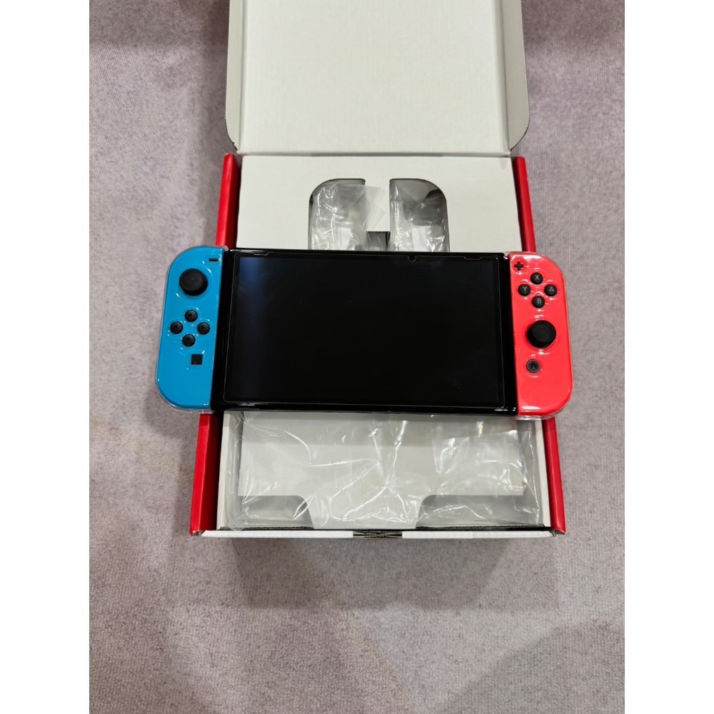 現貨 switch白色Oled主機 電量加強 新款 二手 任天堂 Nintando 遊戲 九成新 中古 台灣公司貨 NS-細節圖5