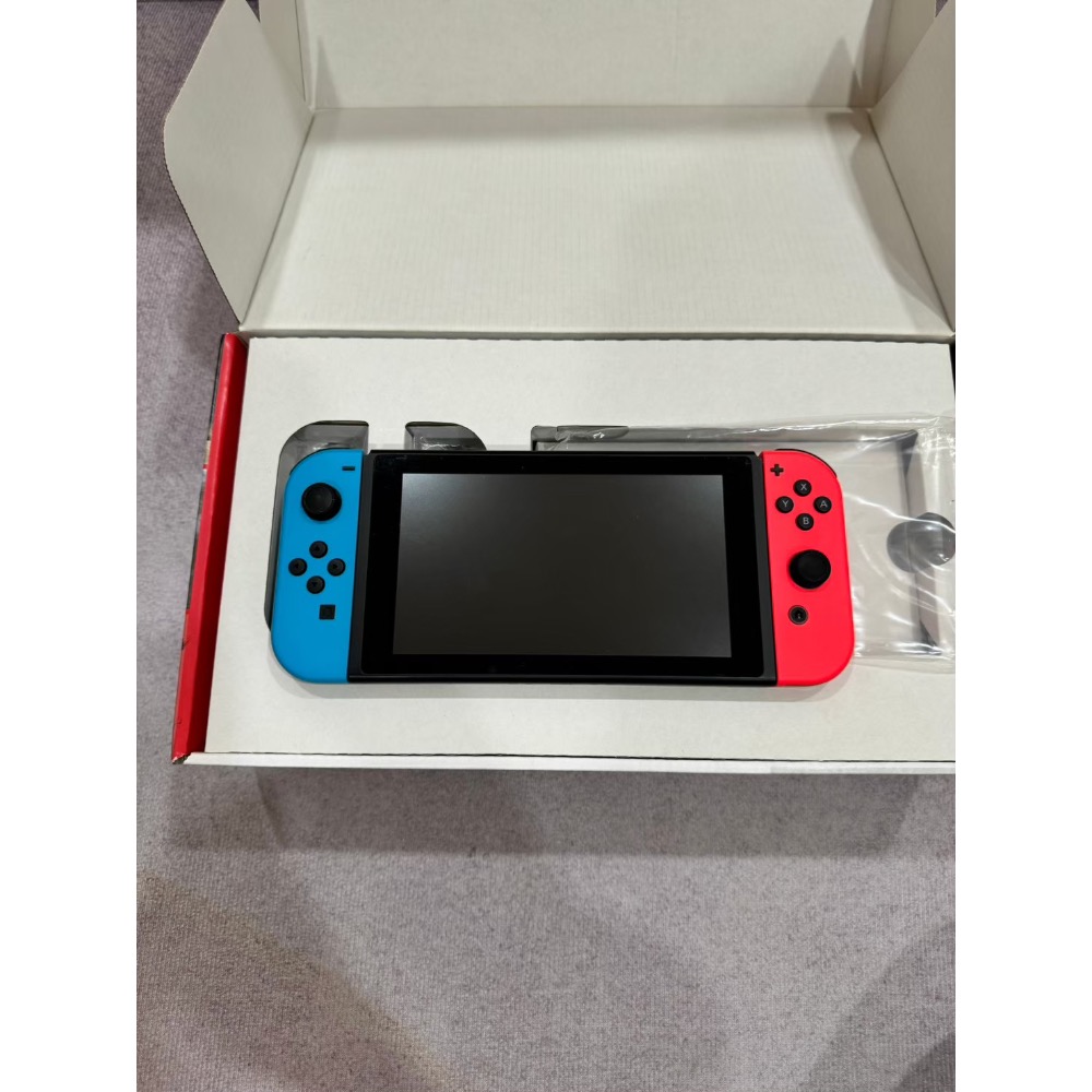 現貨switch主機 紅藍電量加強款  經典款 任天堂 Nintendo 二手 中古 九成新 主機 NS 台灣公司貨-細節圖3