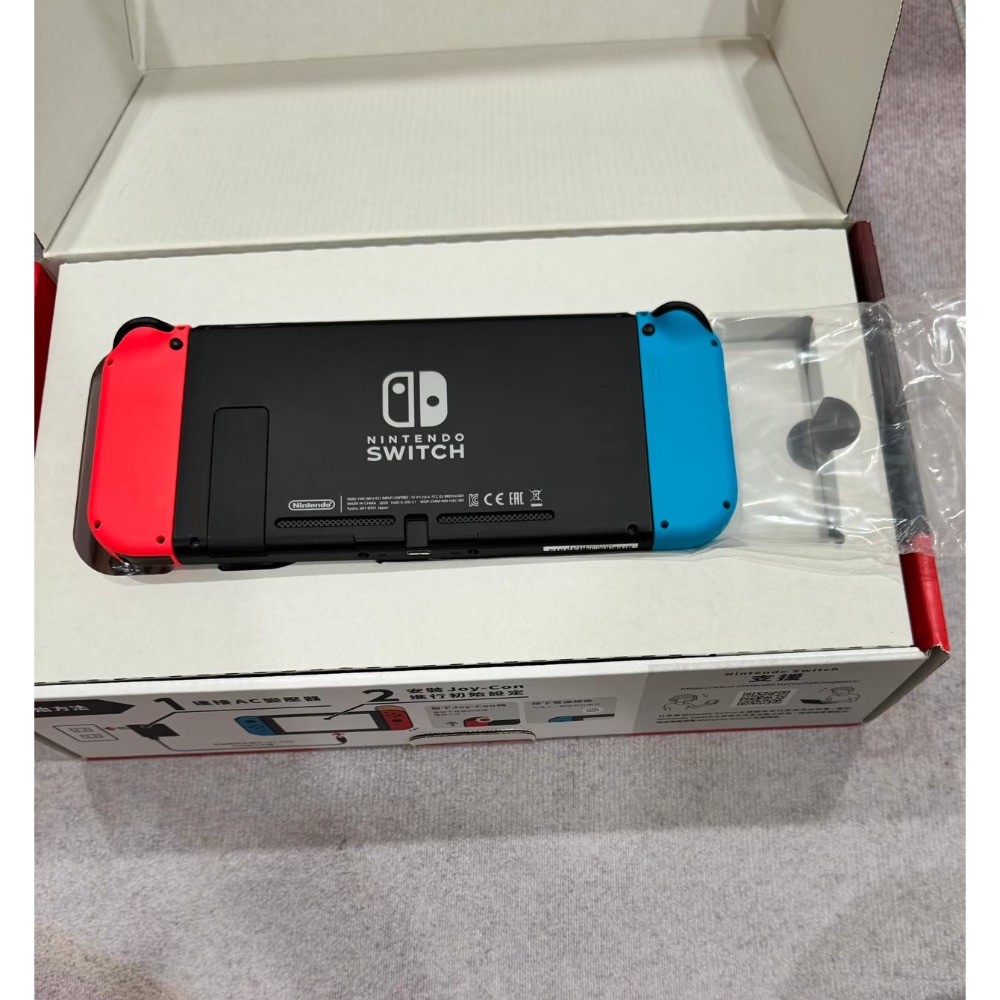 現貨switch主機 紅藍電量加強款  經典款 任天堂 Nintendo 二手 中古 九成新 主機 NS 台灣公司貨-細節圖4