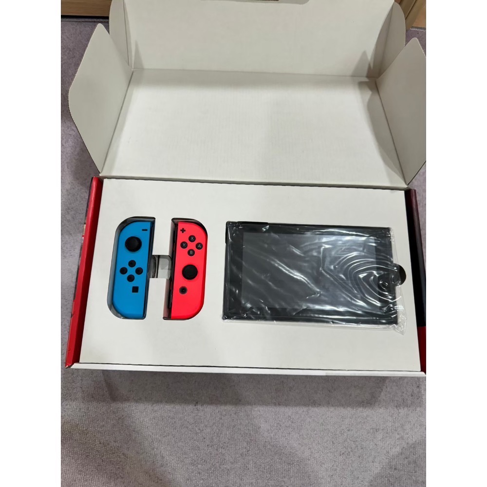 現貨switch主機 紅藍電量加強款  經典款 任天堂 Nintendo 二手 中古 九成新 主機 NS 台灣公司貨-細節圖2