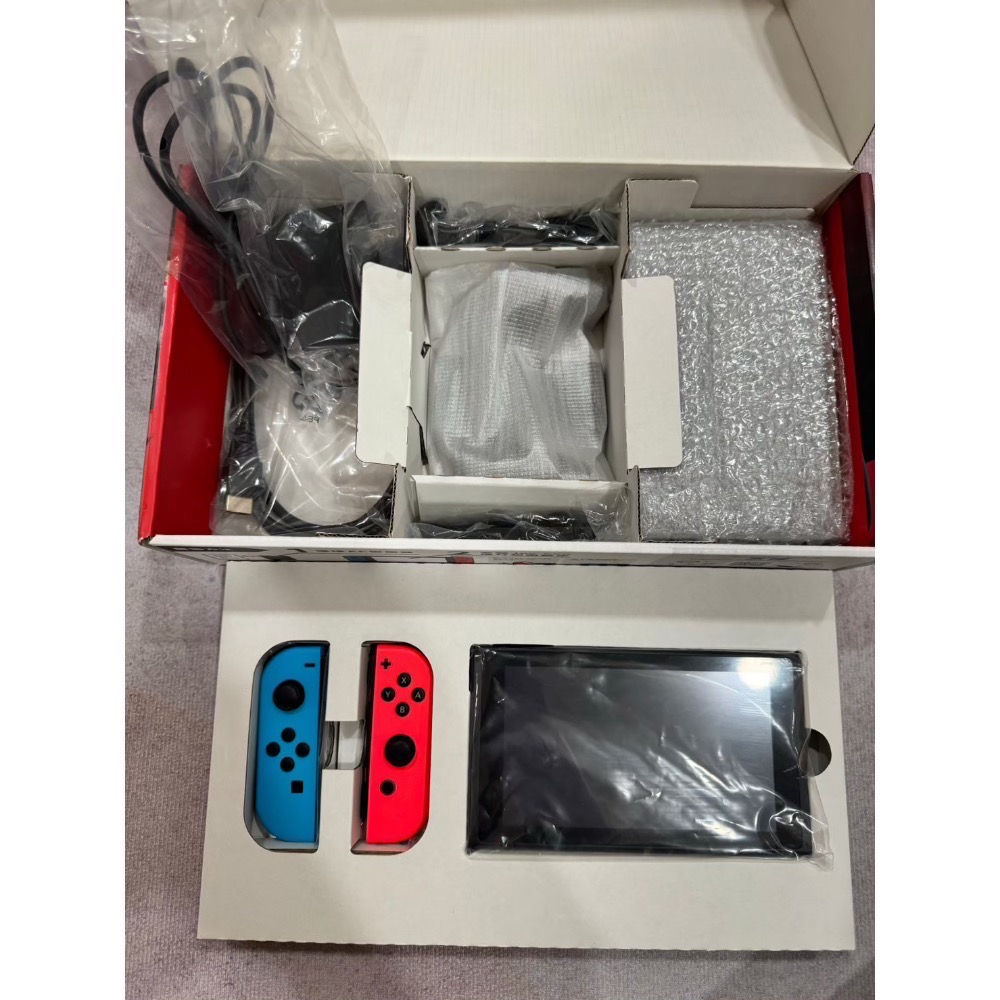 現貨switch主機 紅藍電量加強款  經典款 任天堂 Nintendo 二手 中古 九成新 主機 NS 台灣公司貨-細節圖5