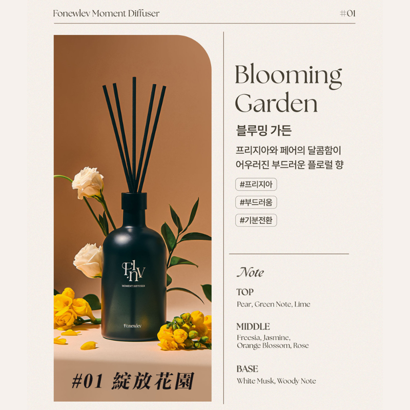 韓國 FLNV 瞬間香氛擴香瓶 500ml*2入/組-細節圖8