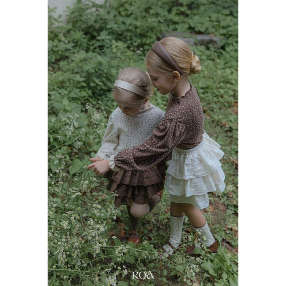 正韓童裝 Roa 蛋糕可愛層次裙褲-細節圖4