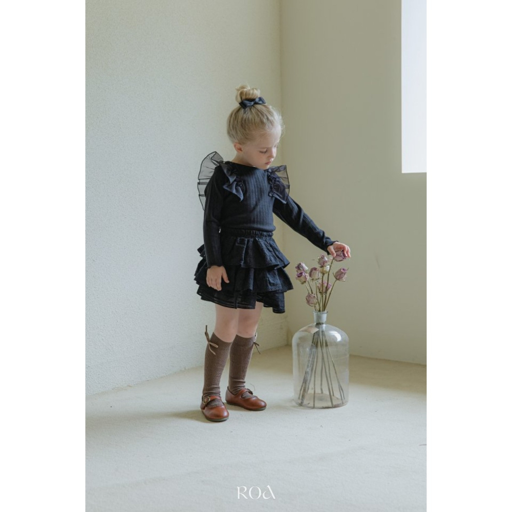 正韓童裝 Roa 蛋糕可愛層次裙褲-細節圖7