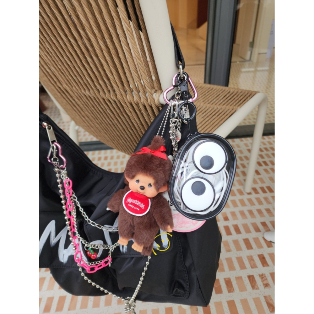 韓國 可愛大眼包 日常多功能包-細節圖10