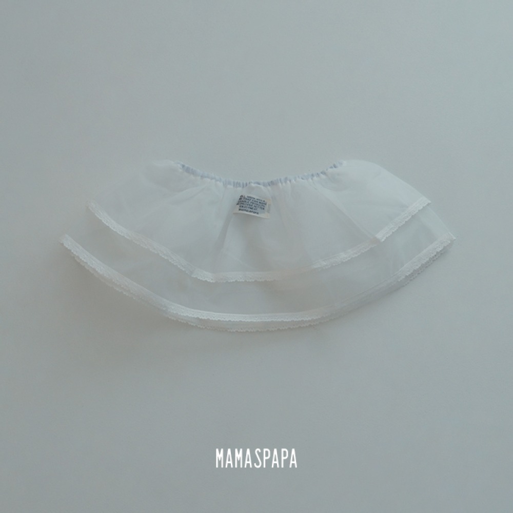 正韓童裝 Mamas Papa 紗裙圍裙造型配件-細節圖2