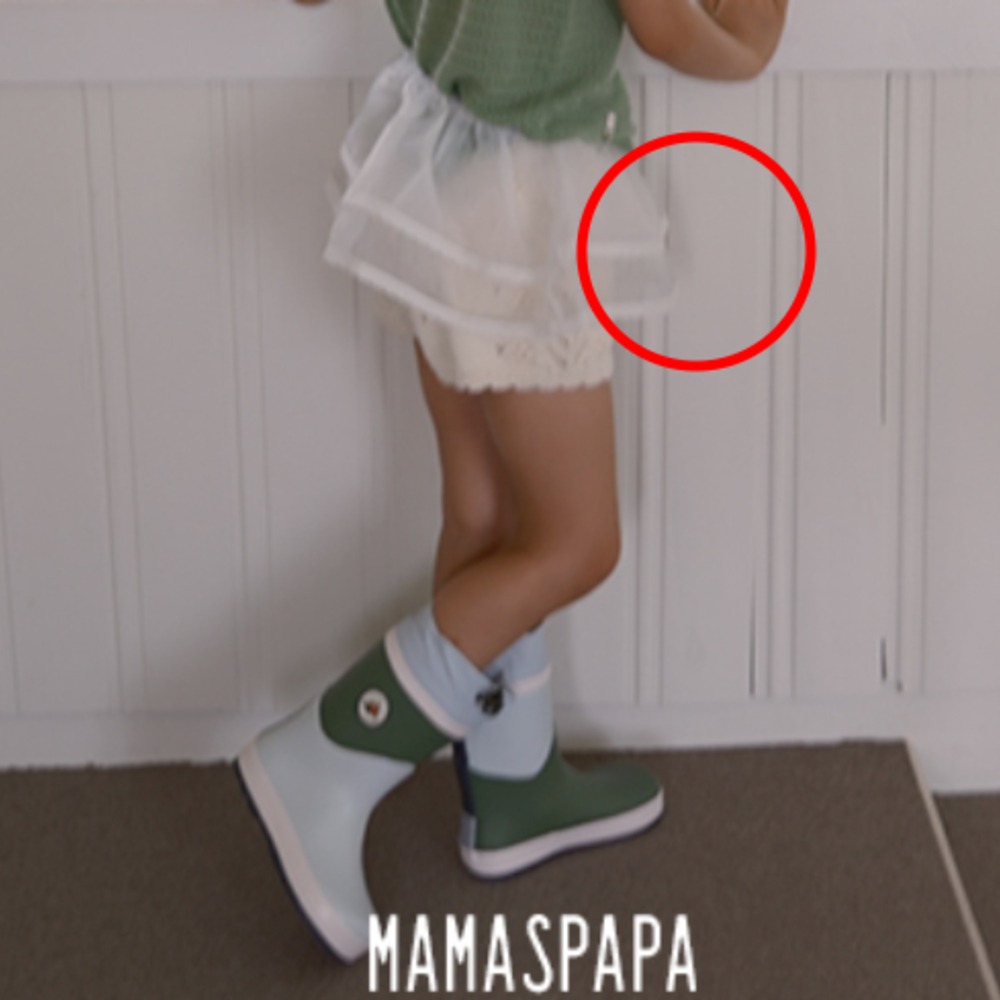 正韓童裝 Mamas Papa 紗裙圍裙造型配件-細節圖9