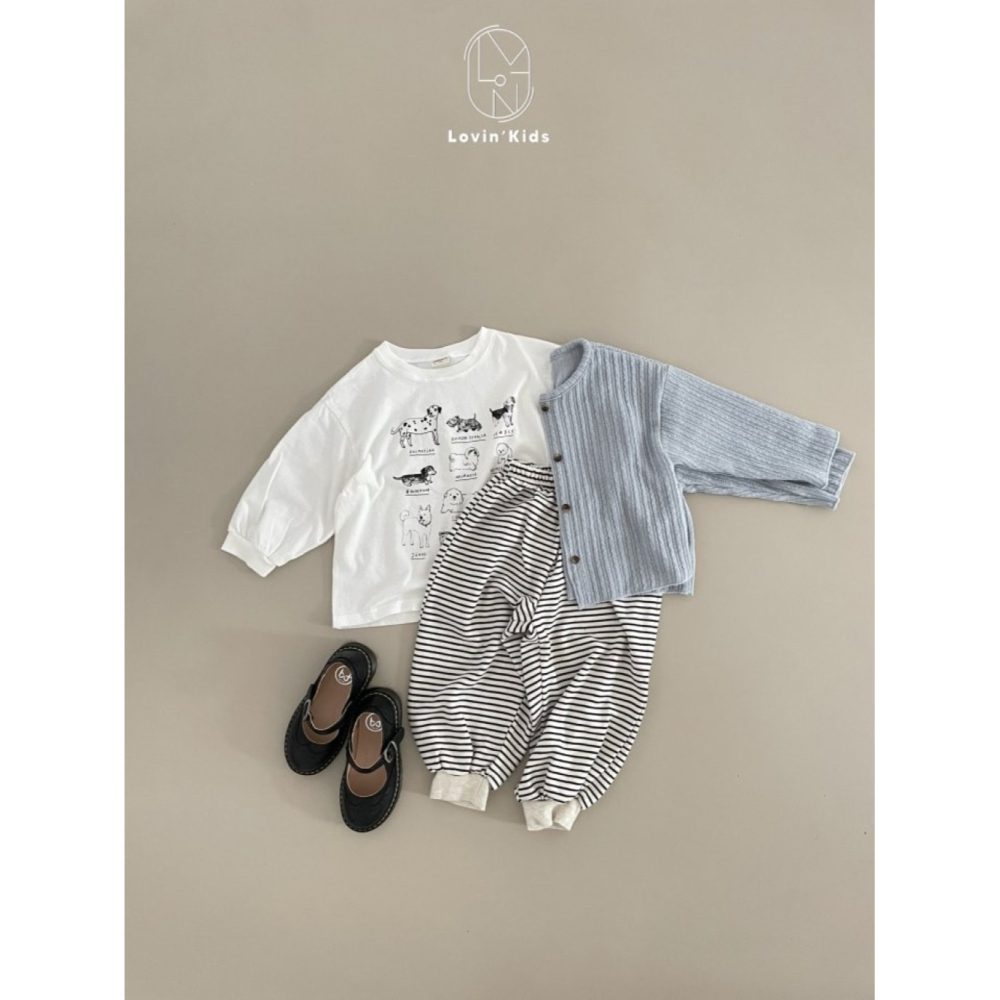 正韓童裝  SPIN 手繪puppy狗狗小圖示T恤-細節圖8