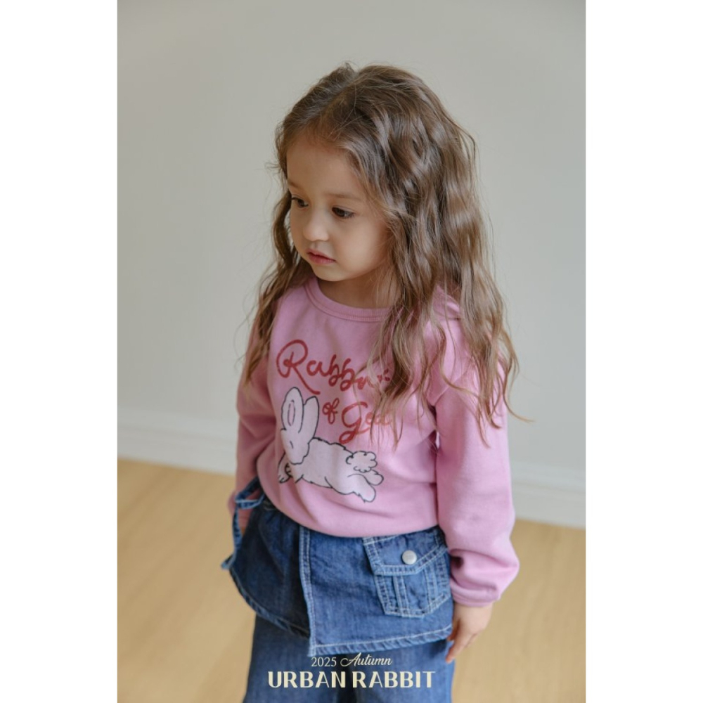 正韓童裝 Urban Rabbit  可愛棉花兔兔T恤-細節圖2