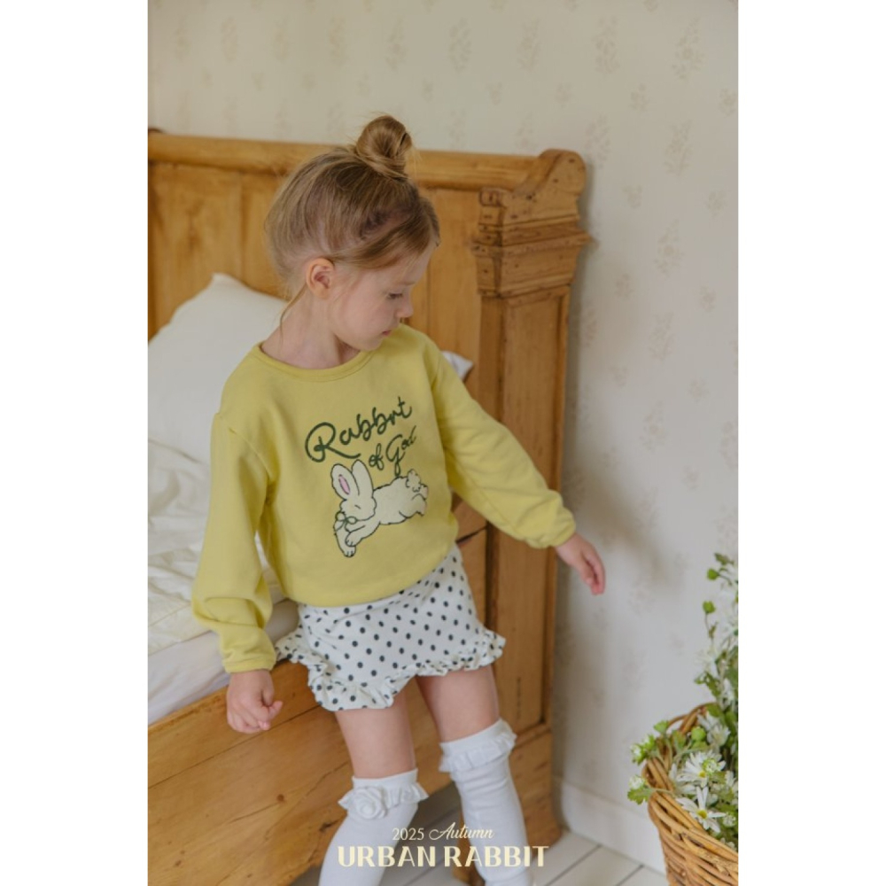 正韓童裝 Urban Rabbit  可愛棉花兔兔T恤-細節圖4